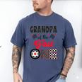 Grandpa Of The Fast One Car Racing Dad 1St Birthday Boy Men's Comfort Colors T-Shirt Blue Jean