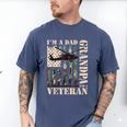 Grandpa Veteran Fathers Day Dad Veteran Camo American Flag Men's Comfort Colors T-Shirt Blue Jean Grandpa Veteran Fathers Day Dad Veteran Camo American Flag Men's Comfort Colors T-Shirt Blue Jean