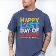 Happy Last Day Of 3rd Grade Shirt Third Grade Graduation Men's Comfort Colors T-Shirt Blue Jean