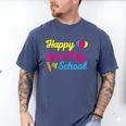 Happy Last Day Of School Graduation Teacher Students T-Shirt Men's Comfort Colors T-Shirt Blue Jean
