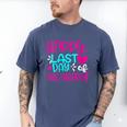 Happy Last Day Of Third 3rd Grade Teacher Student Graduation Men's Comfort Colors T-Shirt Blue Jean