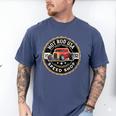 Hotrod Custom Car Automotive Nostalgia Distressed Men's Comfort Colors T-Shirt Blue Jean