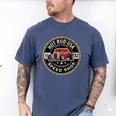 Hotrod Custom Car Automotive Nostalgia Distressed Premium Tri-Blend Men's Comfort Colors T-Shirt Blue Jean