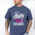 Hotter By One Degree Graduation Men's Comfort Colors T-Shirt Blue Jean