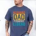 Husband Dad PSYCHIATRIST Legend Father's Day PSYCHIATRISTS Men's Comfort Colors T-Shirt Blue Jean