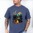 Id Rather Be Camping Great Outdoors Love Glamping Introvert Men's Comfort Colors T-Shirt Blue Jean