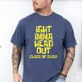 Ight Imma Head Out Class Of 2020 Graduation Meme Men's Comfort Colors T-Shirt Blue Jean