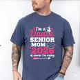 I'm A Dance Senior Mom 2026 Of Course I'm Crying Graduation Men's Comfort Colors T-Shirt Blue Jean