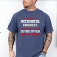 I'm A Mechanical Engineer Graduation Mechanical Engineers Men's Comfort Colors T-Shirt Blue Jean