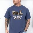 I’m This Old Retro Tech Nostalgia For 70s 80s Premium Tri-Blend Men's Comfort Colors T-Shirt Blue Jean I’m This Old Retro Tech Nostalgia For 70s 80s Premium Tri-Blend Men's Comfort Colors T-Shirt Blue Jean