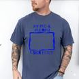 Interactive Preschool Graduation T Shirt Men's Comfort Colors T-Shirt Blue Jean