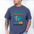 Introvert Book Lover Introvert Survival Kit Men's Comfort Colors T-Shirt Blue Jean Introvert Book Lover Introvert Survival Kit Men's Comfort Colors T-Shirt Blue Jean