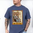 Introvert Homebody Awkward Skeleton The Homebody Tarot Card Men's Comfort Colors T-Shirt Blue Jean Introvert Homebody Awkward Skeleton The Homebody Tarot Card Men's Comfort Colors T-Shirt Blue Jean