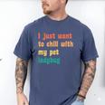 Introvert Pet Ladybug Mom Men's Comfort Colors T-Shirt Blue Jean Introvert Pet Ladybug Mom Men's Comfort Colors T-Shirt Blue Jean