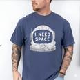 Introvert Space Helmet I Need Space Men Women Men's Comfort Colors T-Shirt Blue Jean Introvert Space Helmet I Need Space Men Women Men's Comfort Colors T-Shirt Blue Jean