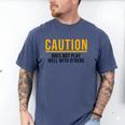 Introverted Does Not Play Well Competitive Athletic Men's Comfort Colors T-Shirt Blue Jean Introverted Does Not Play Well Competitive Athletic Men's Comfort Colors T-Shirt Blue Jean