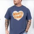 Introverted Extrovert People Hater Calm Peace Lover Men's Comfort Colors T-Shirt Blue Jean