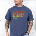 Introverted But Willing To Discuss Cats Introvert Men's Comfort Colors T-Shirt Blue Jean Introverted But Willing To Discuss Cats Introvert Men's Comfort Colors T-Shirt Blue Jean