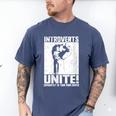 Introverts Unite Separately In Your Own Homes Introvert Men's Comfort Colors T-Shirt Blue Jean Introverts Unite Separately In Your Own Homes Introvert Men's Comfort Colors T-Shirt Blue Jean