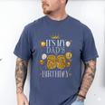 It's My Dad's 80th Birthday Happy Birthday 80 Years Old Men's Comfort Colors T-Shirt Blue Jean