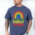 It's Way Too Peopley Outside Anti Social Introvert Men's Comfort Colors T-Shirt Blue Jean It's Way Too Peopley Outside Anti Social Introvert Men's Comfort Colors T-Shirt Blue Jean