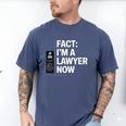 JD ESQ Law Graduate Fact I’m a Lawyer Now Graduation Men's Comfort Colors T-Shirt Blue Jean