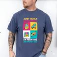 Just Built Different I'M From The 1900S Retro Men's Comfort Colors T-Shirt Blue Jean
