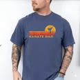 Karate Dad Martial Arts Retro Men's Comfort Colors T-Shirt Blue Jean