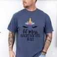 Kids Lil Miss Kindergarten Grad Shirt Graduation Shirts 2018 Men's Comfort Colors T-Shirt Blue Jean
