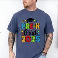 Kids Pre-K Grad 2025 Preschool Prek Graduation Men's Comfort Colors T-Shirt Blue Jean