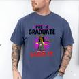 Kids Pre K Graduation Flossing Girl Nailed It Graduate Girls Men's Comfort Colors T-Shirt Blue Jean