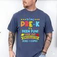 Kids So Long PRE-K It's Been Fun Graduation Men's Comfort Colors T-Shirt Blue Jean