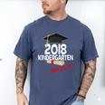 Kindergarten 2018 NAILED IT Graduation Graduate Men's Comfort Colors T-Shirt Blue Jean