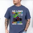 Kindergarten Graduate 2025 Kindergarten Graduation Dino Trex Men's Comfort Colors T-Shirt Blue Jean