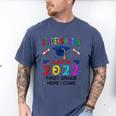 Kindergarten Graduation Class Of 2022 1st Grade Here I Come Men's Comfort Colors T-Shirt Blue Jean