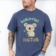 Koala Doctor Shirt Med Student Graduation Idea Men's Comfort Colors T-Shirt Blue Jean