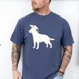 Labrador Retriever Graduation Dog Graduate For Men Women Kids Men's Comfort Colors T-Shirt Blue Jean