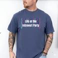 Life Of The Introvert Party Extroverted Introvert Men's Comfort Colors T-Shirt Blue Jean Life Of The Introvert Party Extroverted Introvert Men's Comfort Colors T-Shirt Blue Jean