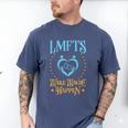 LMFT Graduation Licensed Marriage And Family Therapist LMFT Men's Comfort Colors T-Shirt Blue Jean