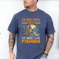 I Love Fishing Bigfoot Fisherman Introvert Sarcastic Men's Comfort Colors T-Shirt Blue Jean I Love Fishing Bigfoot Fisherman Introvert Sarcastic Men's Comfort Colors T-Shirt Blue Jean