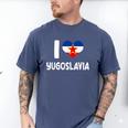 I Love Yugoslavia Proud Yugoslav Nostalgia Saying Men's Comfort Colors T-Shirt Blue Jean