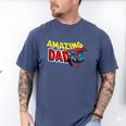 Marvel Spider-Man Amazing Dad Comic Book Father's Day Men's Comfort Colors T-Shirt Blue Jean