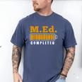 Master Graduation Completed Master Of Education Teacher Men Women Men's Comfort Colors T-Shirt Blue Jean