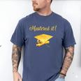 Mastered It Shirt Graduation MD Graduate Men's Comfort Colors T-Shirt Blue Jean