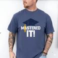 Mastered It T Shirt Graduation Men Graduate Men's Comfort Colors T-Shirt Blue Jean