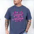 Masters Graduation Educated Latina Chingona Con Diploma Men's Comfort Colors T-Shirt Blue Jean