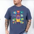 Meme Magic Introvert Anti People Social Media Meme Lovers Men's Comfort Colors T-Shirt Blue Jean
