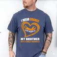 In My Memory Of My Brother KIDNEY CANCER AWARENESS Men's Comfort Colors T-Shirt Blue Jean