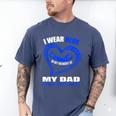 In My Memory Of My Dad HUNTINGTON'S DISEASE AWARENESS Men's Comfort Colors T-Shirt Blue Jean