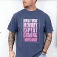 Memory Expert Men's Comfort Colors T-Shirt Blue Jean Memory Expert Men's Comfort Colors T-Shirt Blue Jean